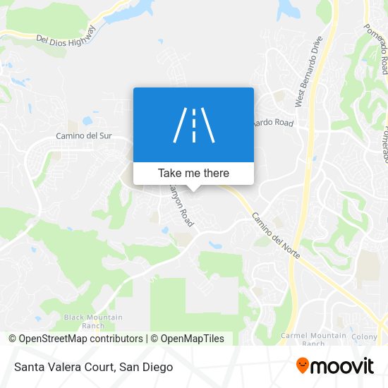 Santa Valera Court map