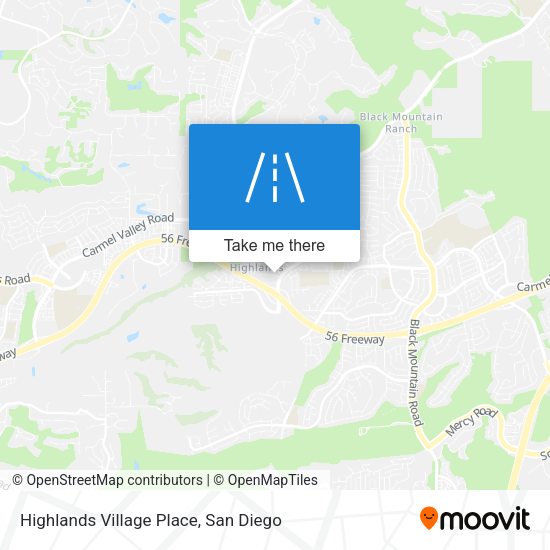 Mapa de Highlands Village Place