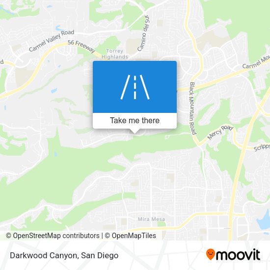 Mapa de Darkwood Canyon