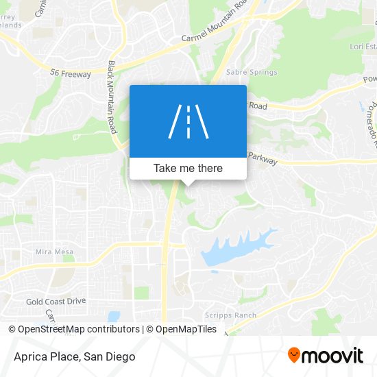 Aprica Place map