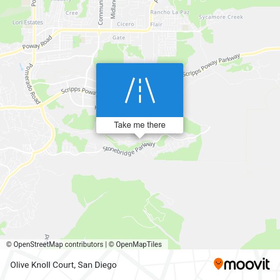 Olive Knoll Court map