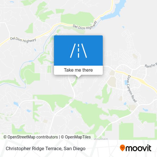 Mapa de Christopher Ridge Terrace