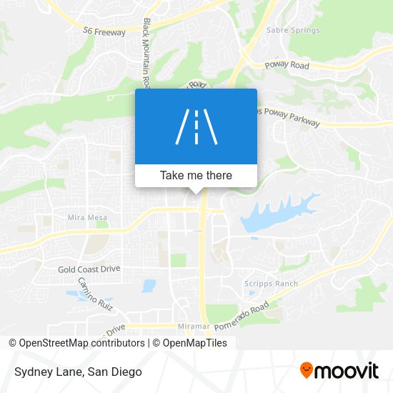Mapa de Sydney Lane