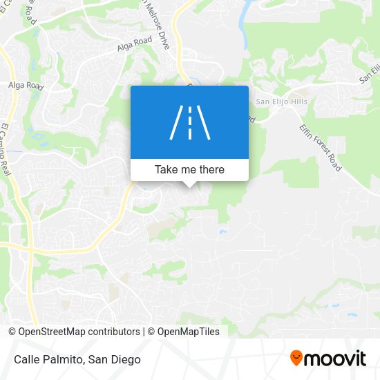 Mapa de Calle Palmito