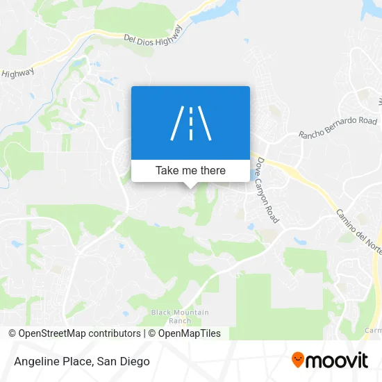Angeline Place map