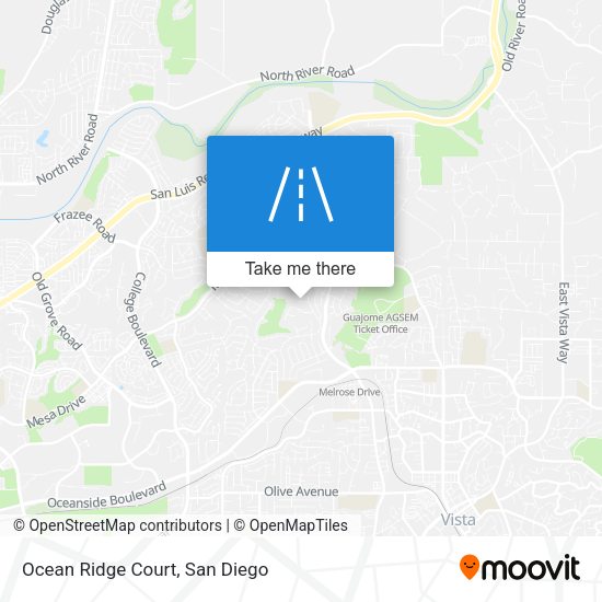 Ocean Ridge Court map