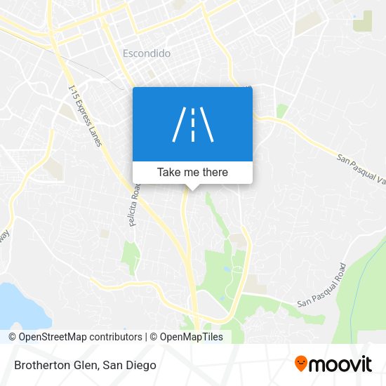 Mapa de Brotherton Glen