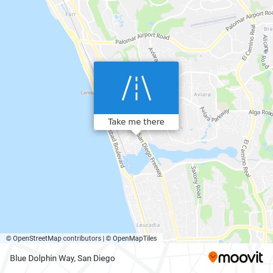 Mapa de Blue Dolphin Way