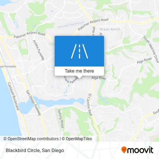 Mapa de Blackbird Circle