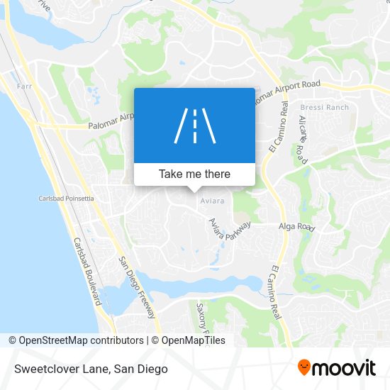 Mapa de Sweetclover Lane