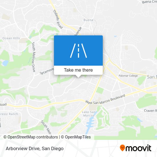 Mapa de Arborview Drive