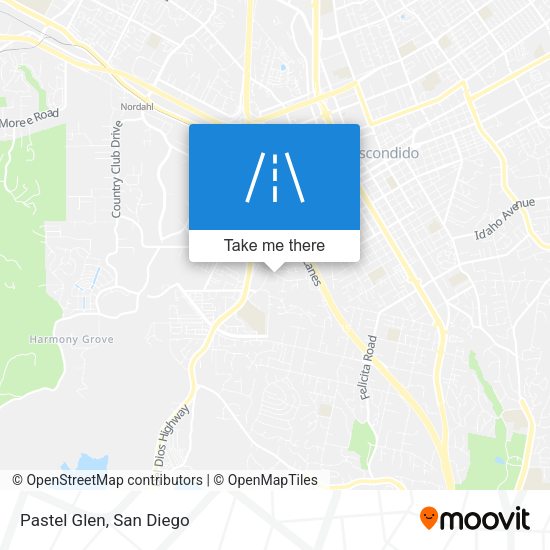 Mapa de Pastel Glen