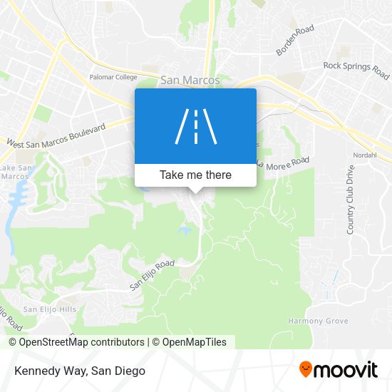 Mapa de Kennedy Way