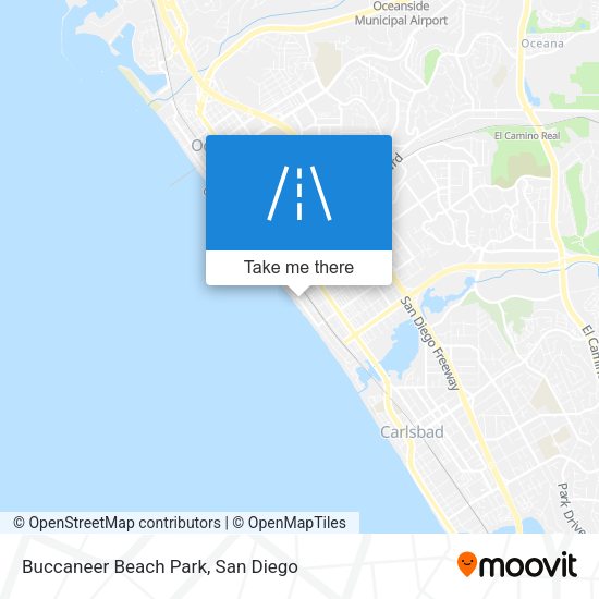 Mapa de Buccaneer Beach Park