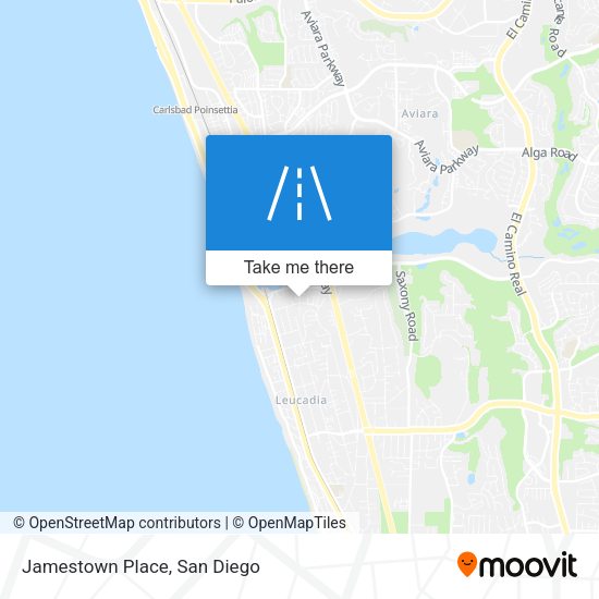 Mapa de Jamestown Place