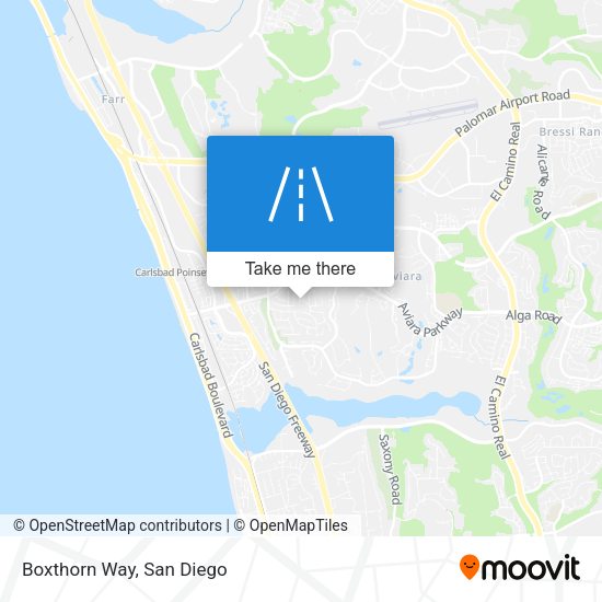 Mapa de Boxthorn Way
