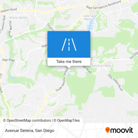 Mapa de Avenue Serena