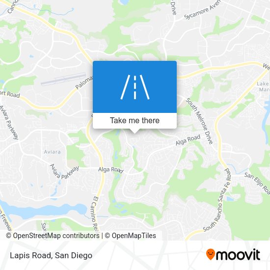 Mapa de Lapis Road