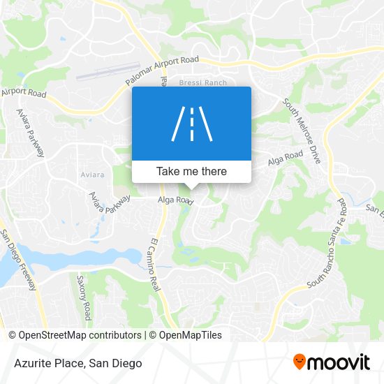 Mapa de Azurite Place