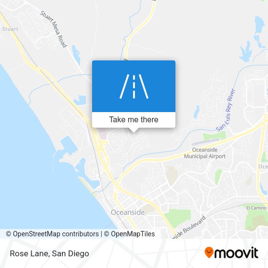 Mapa de Rose Lane