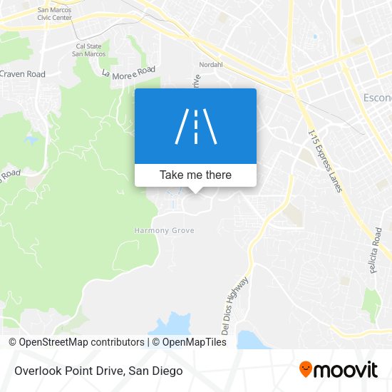 Mapa de Overlook Point Drive