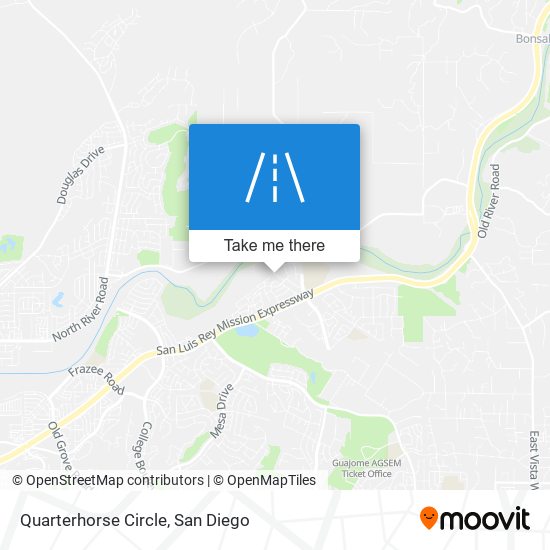 Quarterhorse Circle map