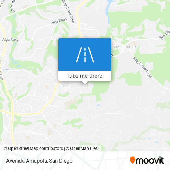 Avenida Amapola map