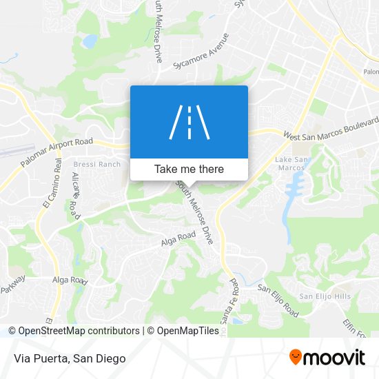 Mapa de Via Puerta