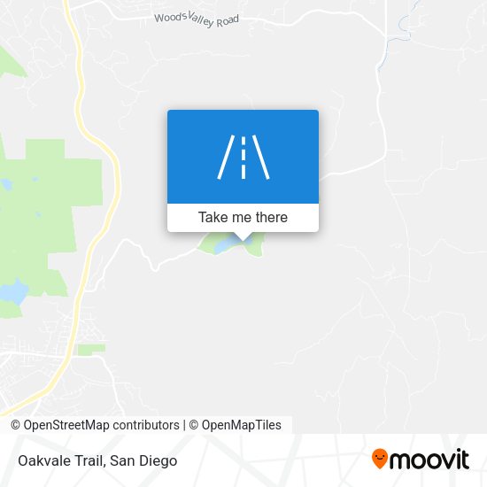 Mapa de Oakvale Trail
