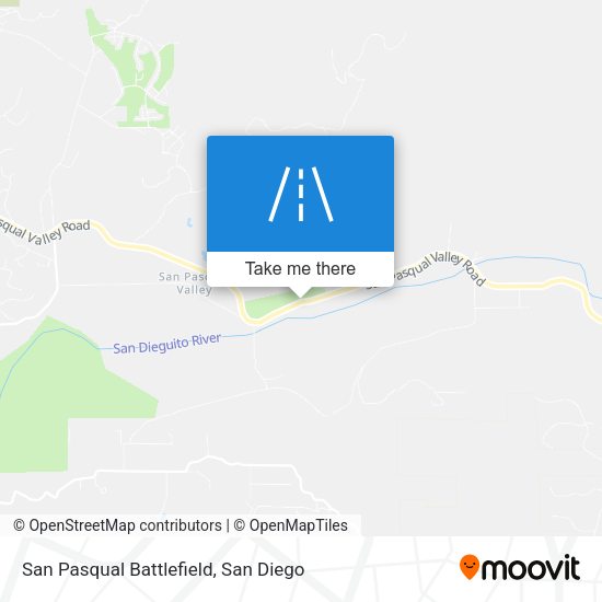 Mapa de San Pasqual Battlefield