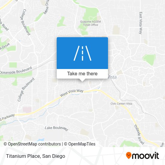 Mapa de Titanium Place