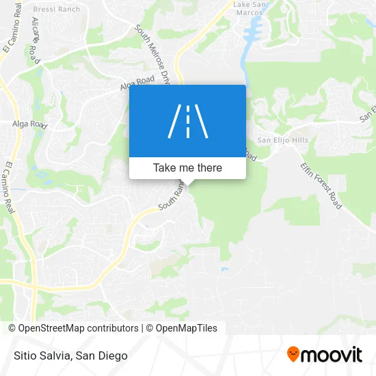 Sitio Salvia map