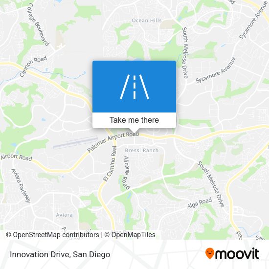 Mapa de Innovation Drive
