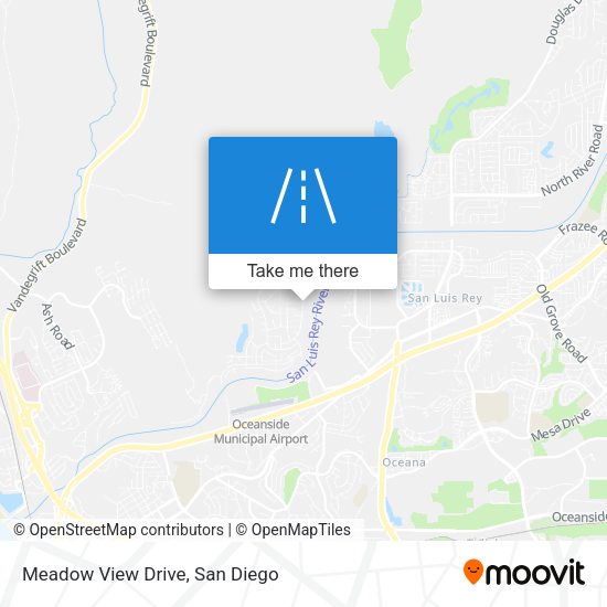Mapa de Meadow View Drive