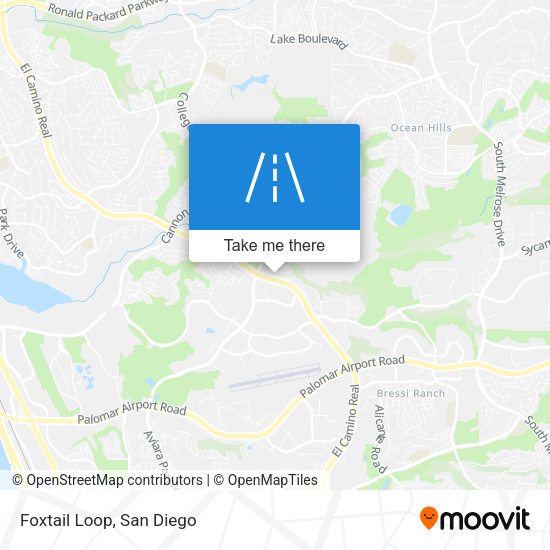 Mapa de Foxtail Loop
