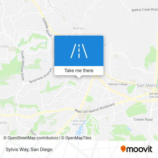 Mapa de Sylvis Way