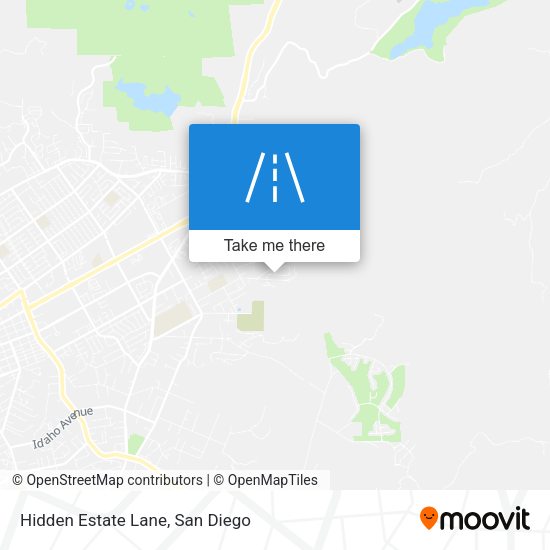 Hidden Estate Lane map