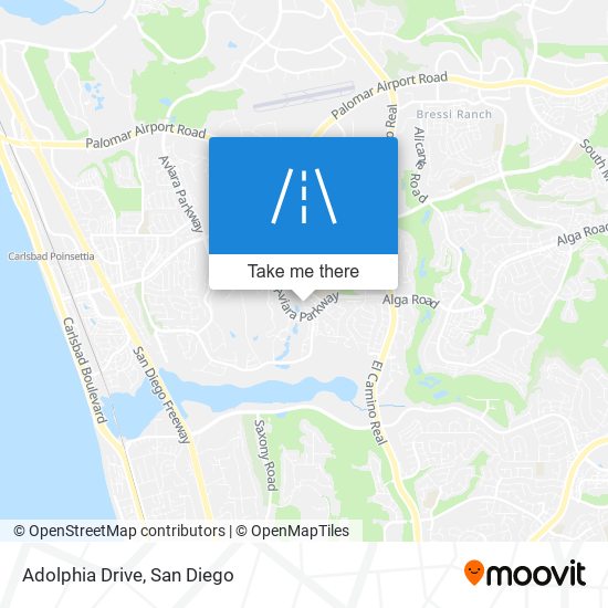 Adolphia Drive map