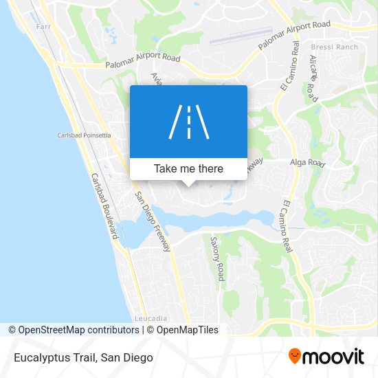 Mapa de Eucalyptus Trail