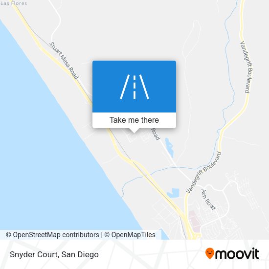 Mapa de Snyder Court