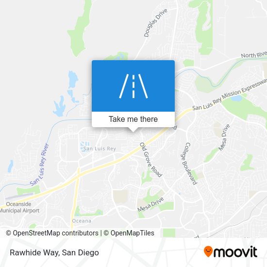 Mapa de Rawhide Way