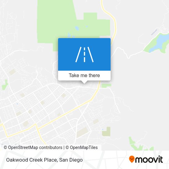 Oakwood Creek Place map