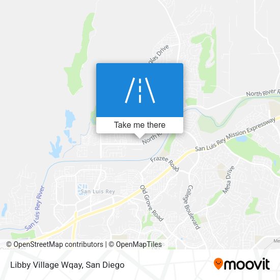 Libby Village Wqay map