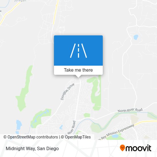 Mapa de Midnight Way