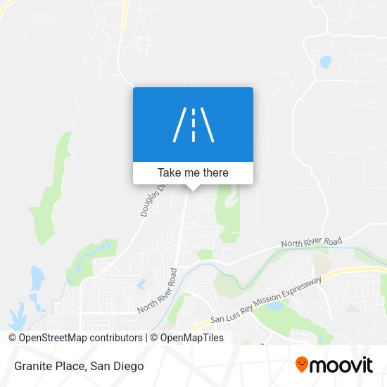 Mapa de Granite Place