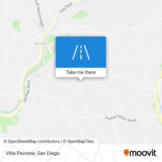 Mapa de Villa Pavrone