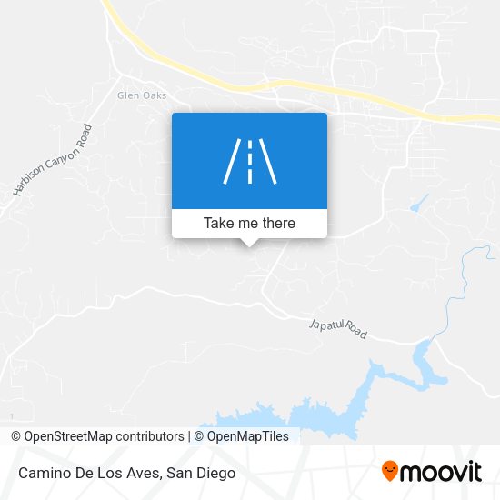 Camino De Los Aves map