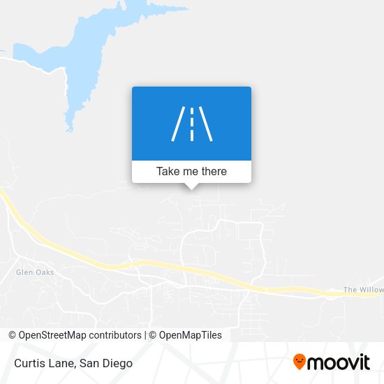 Mapa de Curtis Lane