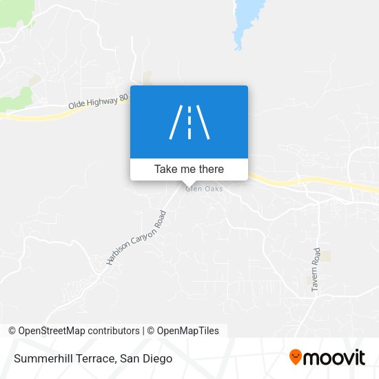 Mapa de Summerhill Terrace