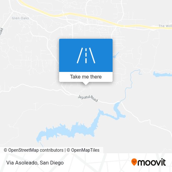 Mapa de Via Asoleado